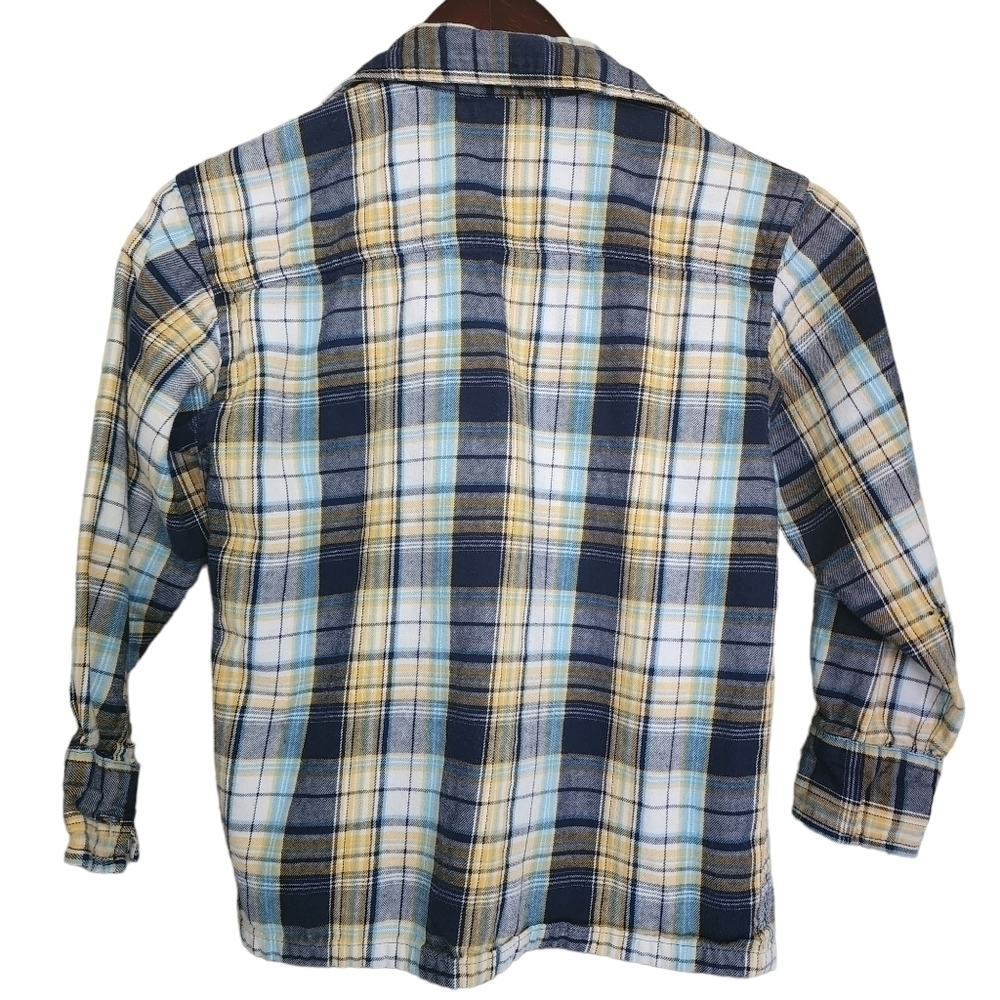 3/$15 B.U.M. Equipment Kid's Flannel Plaid Shirt - Small - Picture 2 of 7
